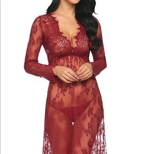 • Lace Maternity Gown •